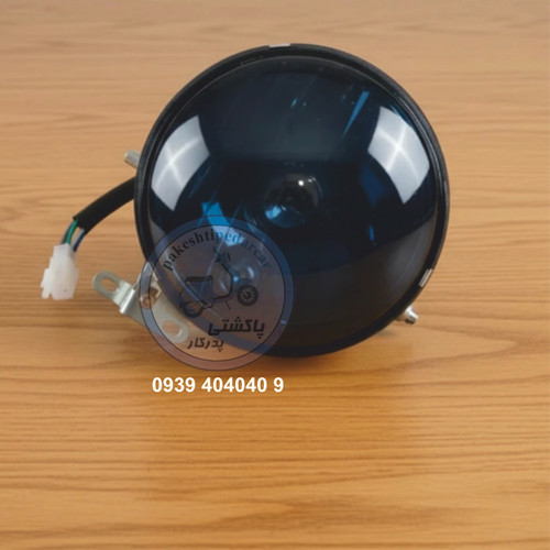 چراغ جلو کامل پاکشتی یاماها وینو ( بلوری جلو) مشکی