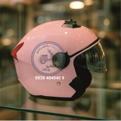 کلاه کاسکت اسکوتر صورتی